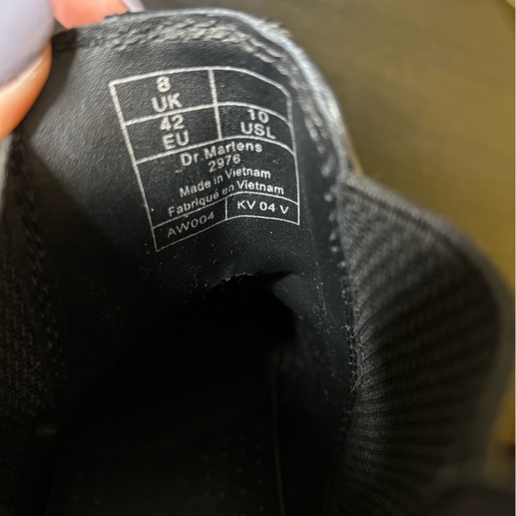 Dr. Marten's Women's Black/Leather Casual Ankle Slip On Boots Size 10 - Picture 3 of 7